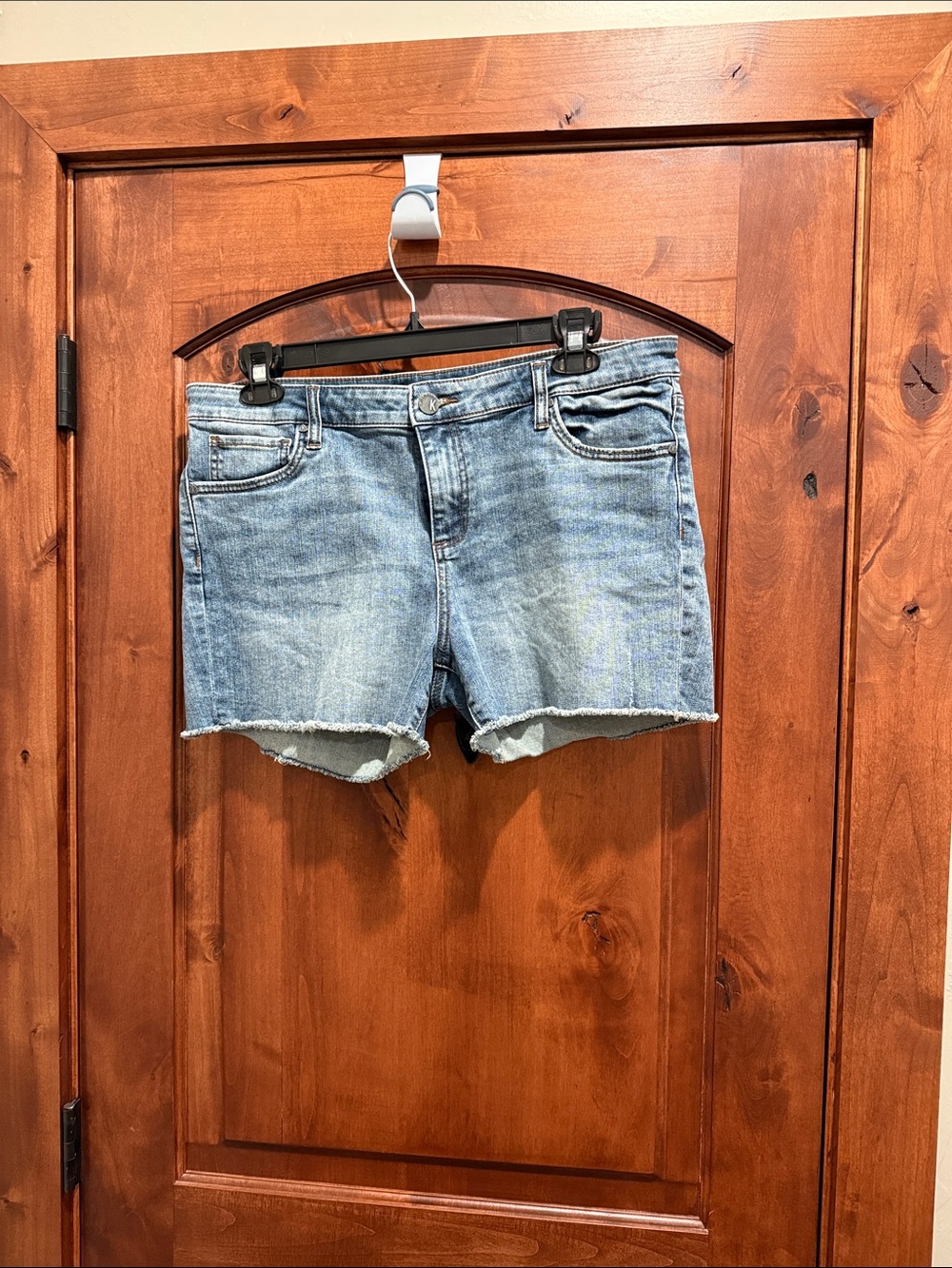 Kut from the Kloth Light Blue Denim Cutoff Shorts